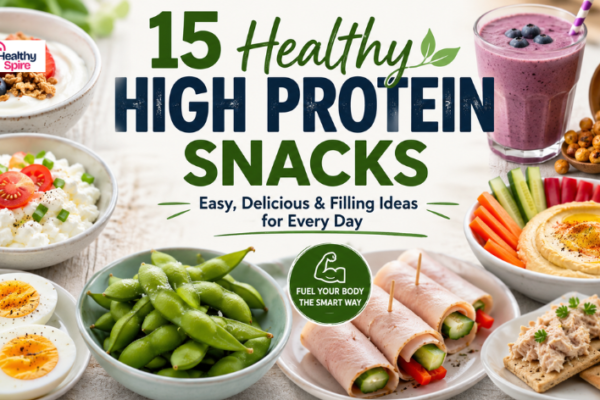 15 Healthy High Protein Snacks to Stay Full Longer, Boost Energy, Support Muscle Health, and Eat Smarter Every Day