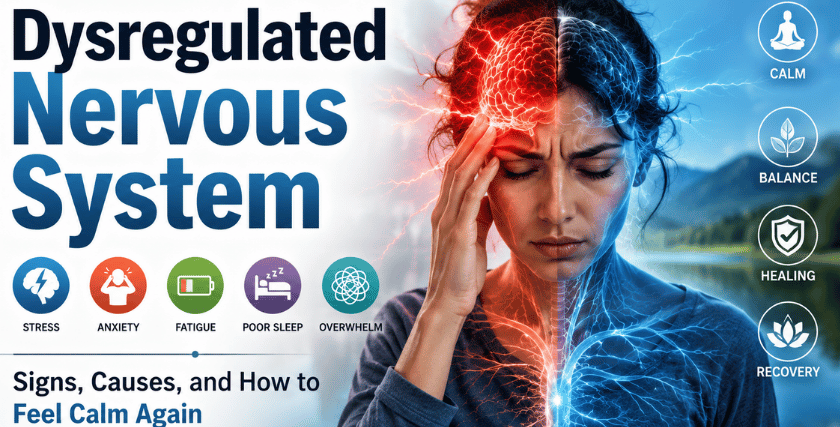 Dysregulated Nervous System: 9 Warning Signs, Common Causes, and How to Feel Calm Again 