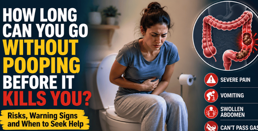 How Long Can You Go Without Pooping Before It Kills You? Complete Guide of Warning Signs, Risks, and When to Seek Help 