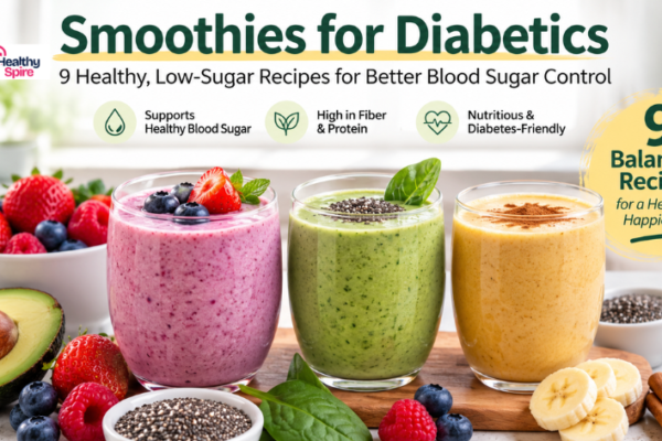 Smoothies for Diabetics: 9 Healthy Low-Sugar Recipes for Better Blood Sugar Control and Lasting Energy