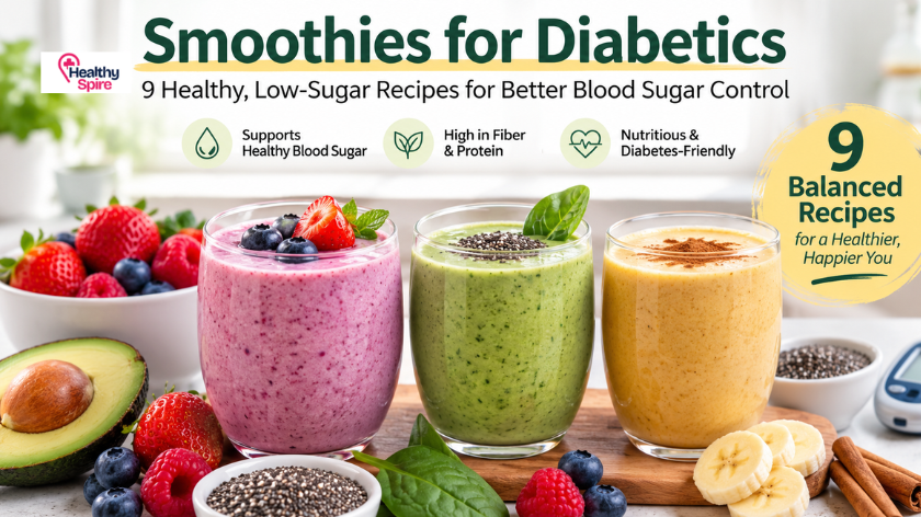 Smoothies for Diabetics: 9 Healthy Low-Sugar Recipes for Better Blood Sugar Control and Lasting Energy