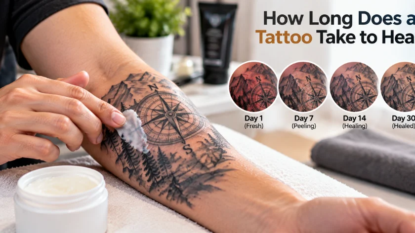 How Long Does a Tattoo Take to Heal: Complete Guide to Week-by-Week Recovery, Aftercare, and Pro Tips