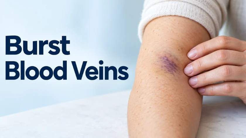 Burst Blood Veins: What Causes Broken Vessels, Warning Signs, and Safe Care